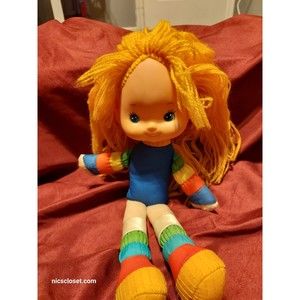 Vintage Rainbow Brite 10' Doll 1983 Hall Mark Cards Mattel